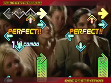 Dance Dance Revolution SuperNova screen shot game playing
